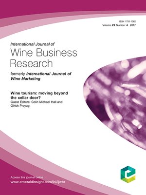 cover image of International Journal of Wine Business Research, Volume 29, Number 4